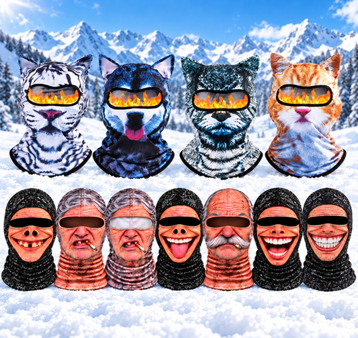 The Funniest Winter Mask You’ll Ever Wear 😂