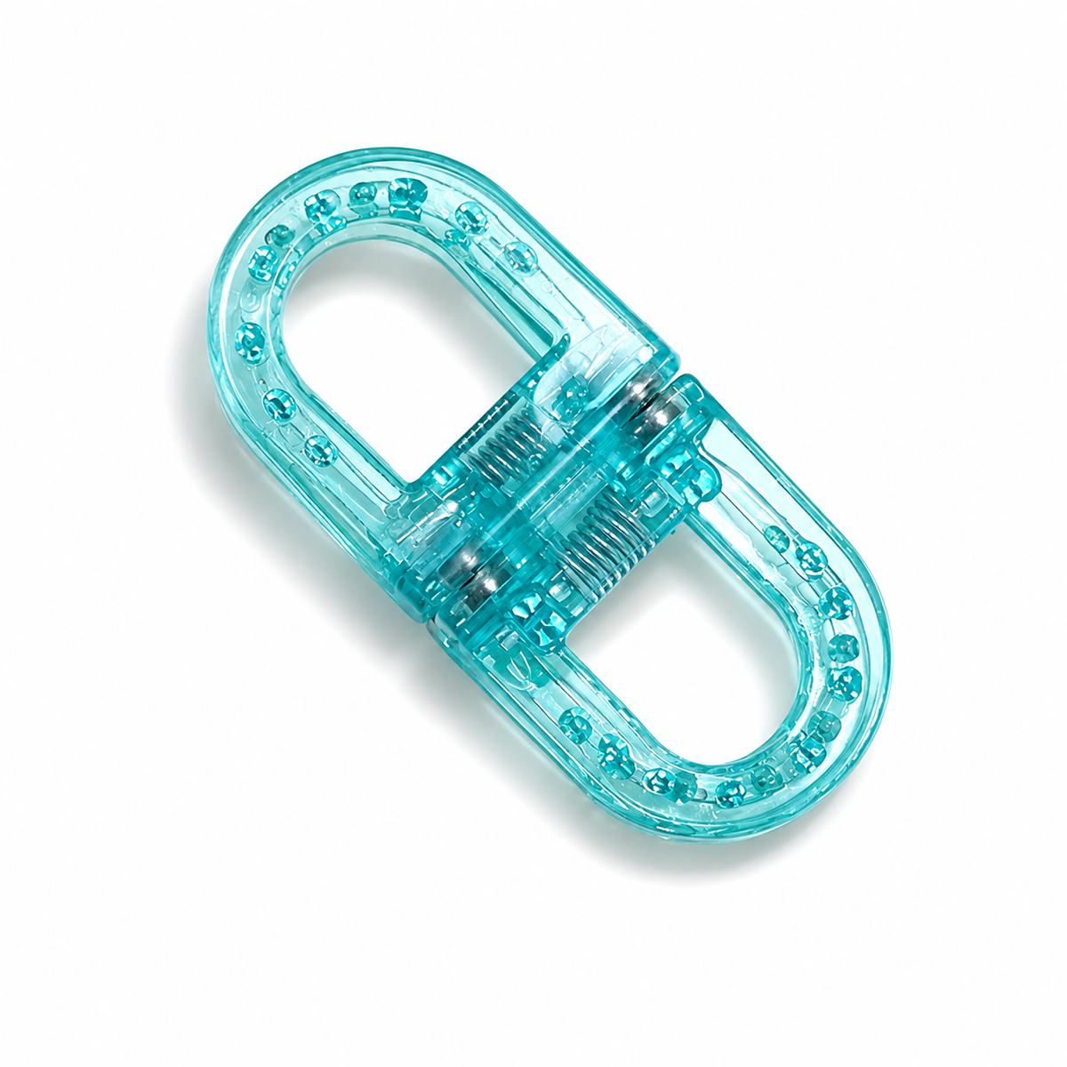 Flat Magnetic Hair Clip-Keep Your Hair Up. Lean Back Comfortably.