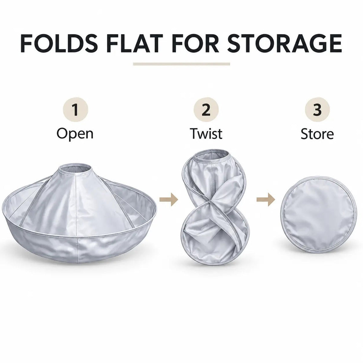 ✂️ Mess-Free Haircut Cape – Foldable Hair Catcher for Easy Cleanup 🧹
