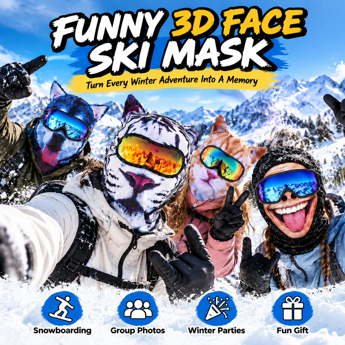 The Funniest Winter Mask You’ll Ever Wear 😂