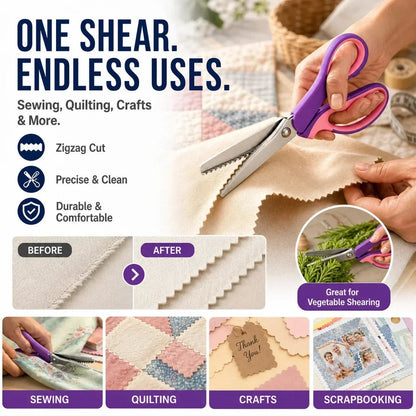 Multipurpose Pinking Shears