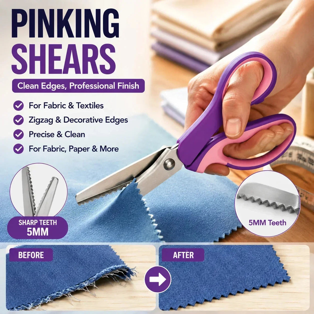 Multipurpose Pinking Shears