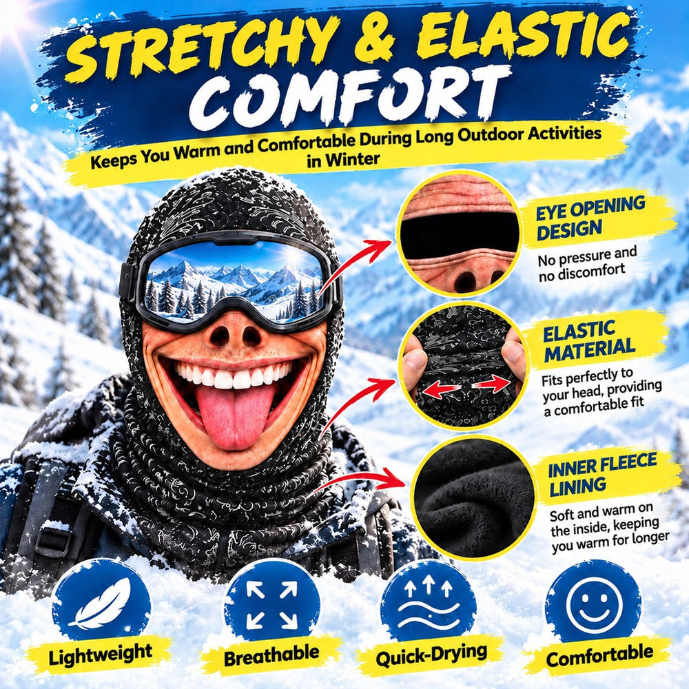 The Funniest Winter Mask You’ll Ever Wear 😂
