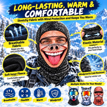 The Funniest Winter Mask You’ll Ever Wear 😂