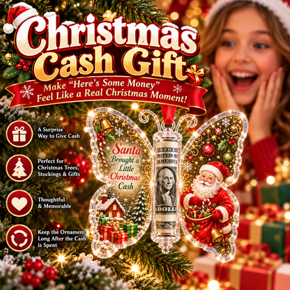 Christmas Cash Butterfly Ornament – A Fun Way to Give Cash