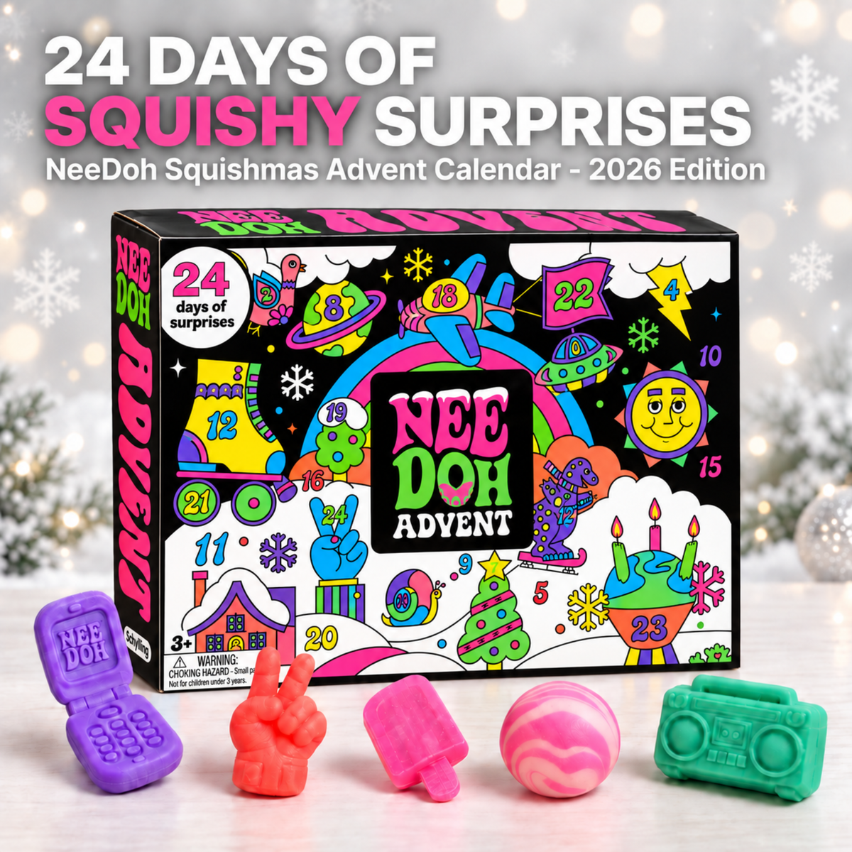NeeDoh Squishmas Advent Calendar 2026