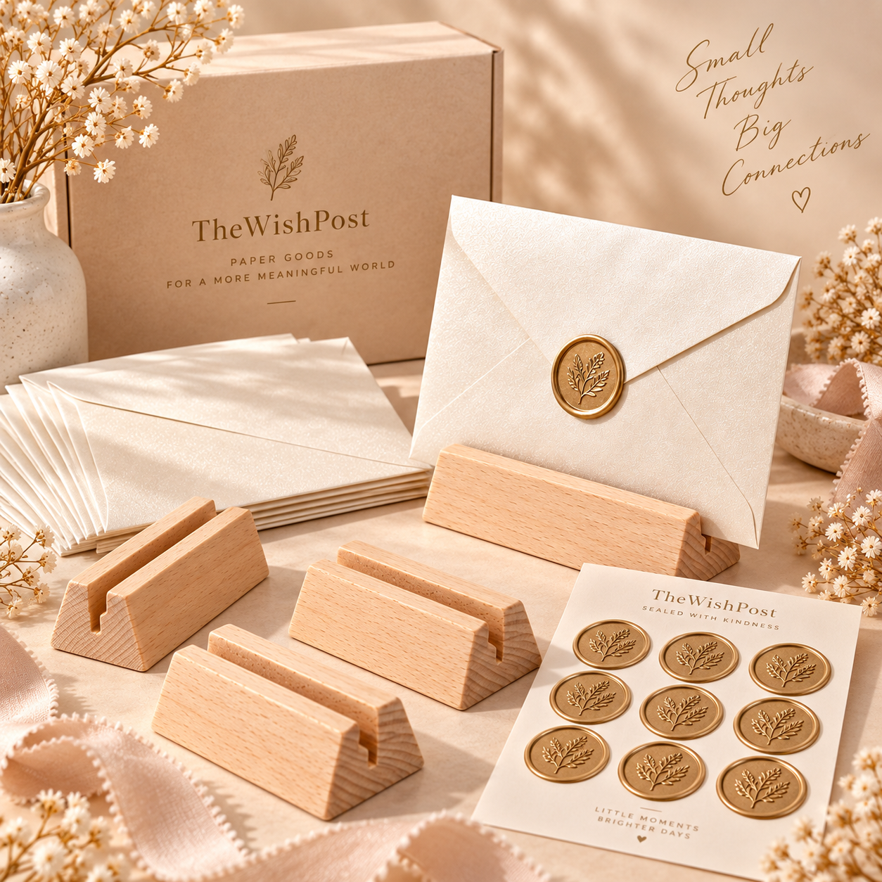 Wooden Display Stand – A Simple Way to Keep Meaningful Mail on Display