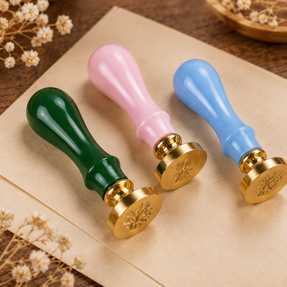 Wax Seal Stamp Handle – Elegant DIY Letter & Gift Wrapping Accessory