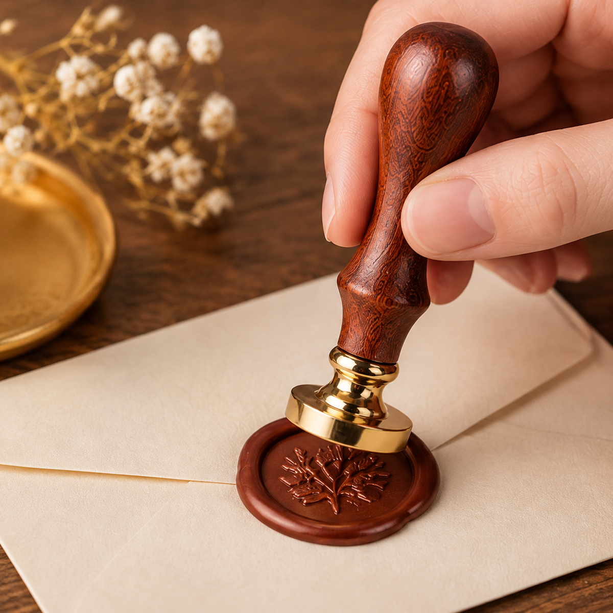 Wax Seal Stamp Handle – Elegant DIY Letter & Gift Wrapping Accessory