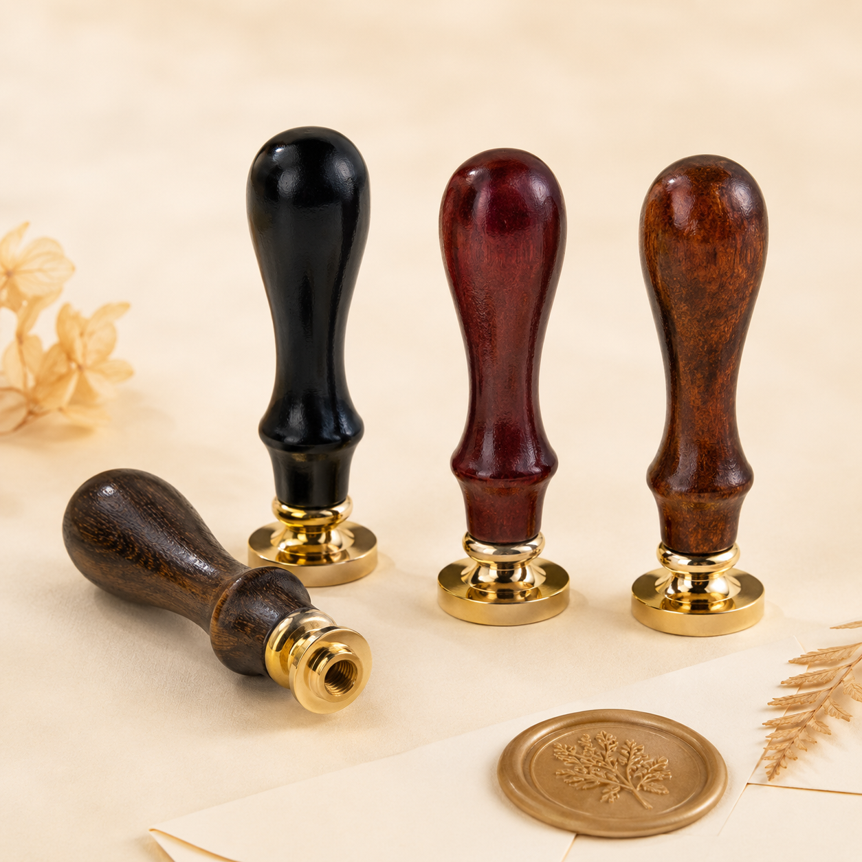Wax Seal Stamp Handle – Elegant DIY Letter & Gift Wrapping Accessory