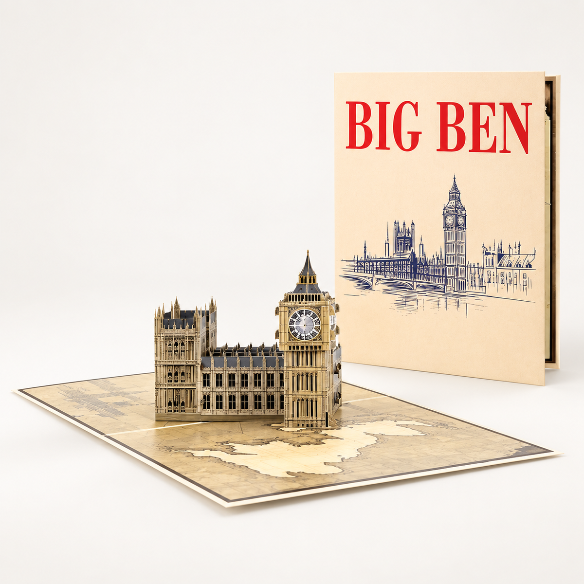 3D Pop-Up Landmark Greeting Card