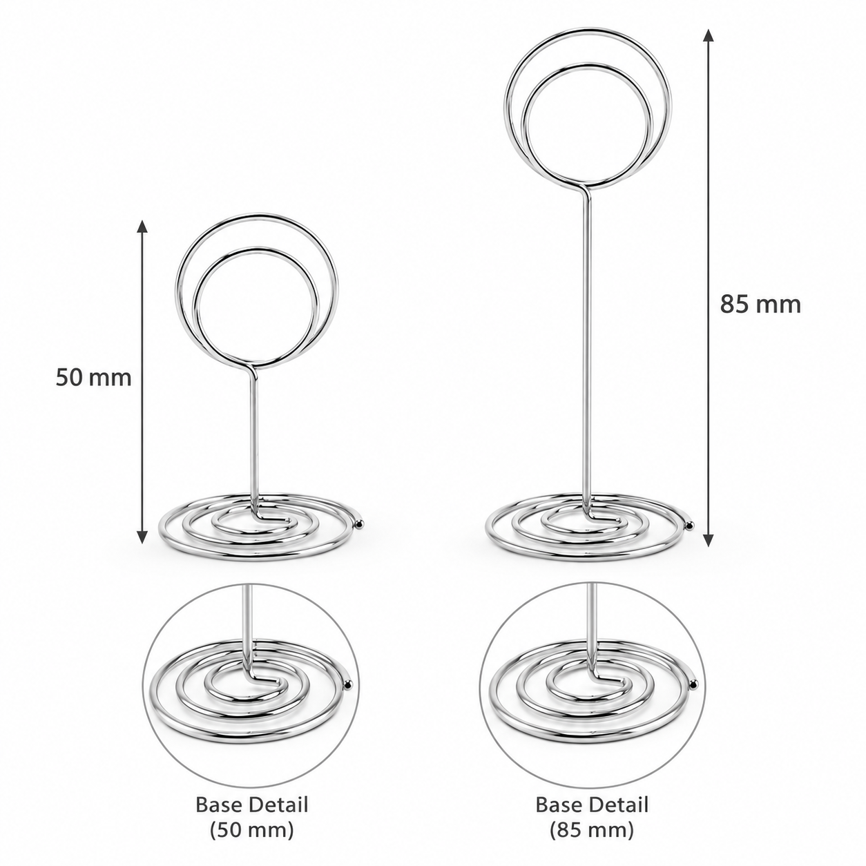 Elegant Wire Card Display Stand