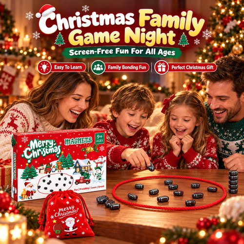 Magnetic Family Game For Screen-Free Fun