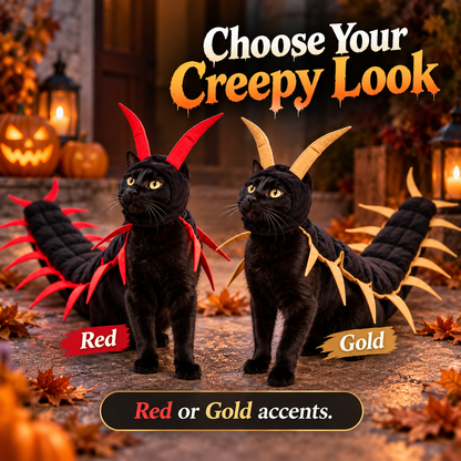 Creepy Centipede Pet Costume - Funny Halloween Outfit for Pets