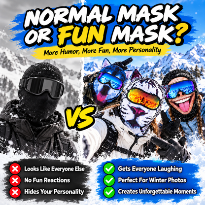 The Funniest Winter Mask You’ll Ever Wear 😂