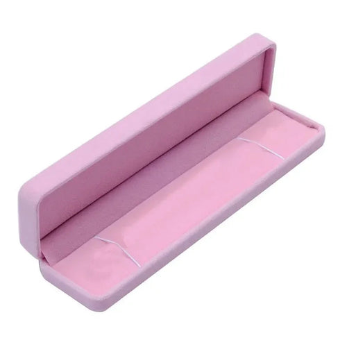 Pink Velvet Bracelet Gift Box