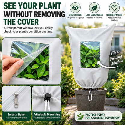 Reusable Frost Protection Plant Covers – Breathable & Secure