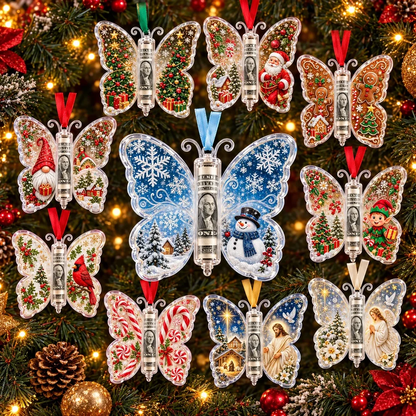 Christmas Cash Butterfly Ornament – A Fun Way to Give Cash