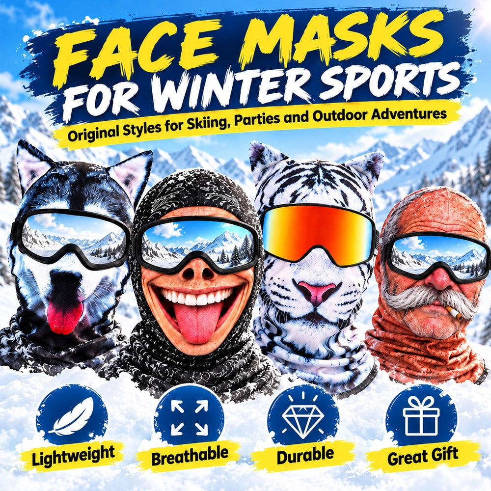 The Funniest Winter Mask You’ll Ever Wear 😂