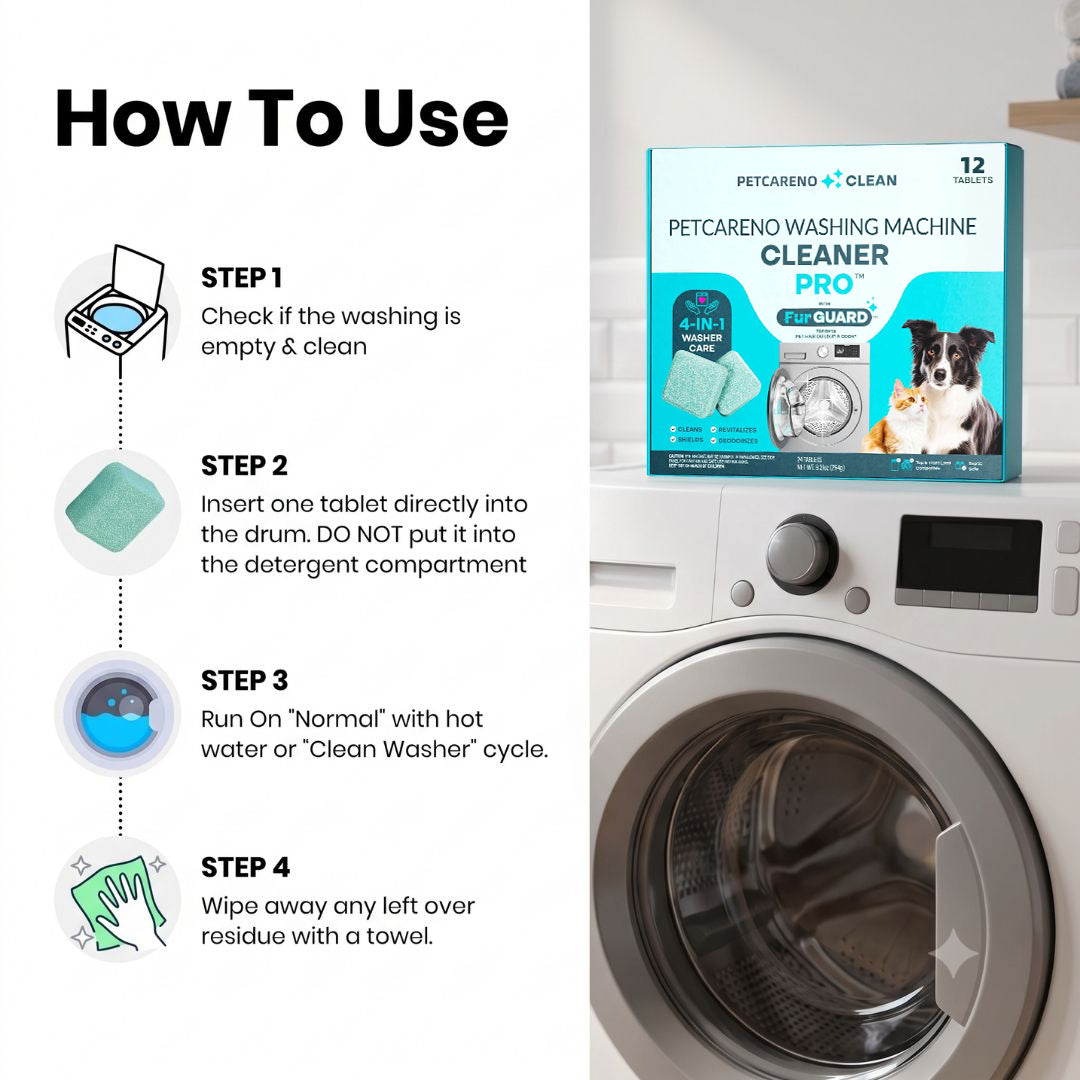Petcareno Washing Machine Cleaner