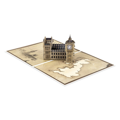 3D Pop-Up Landmark Greeting Card