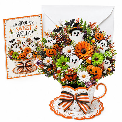 3D Pop-Up Flower Greeting Card – Holiday Keepsake Gift