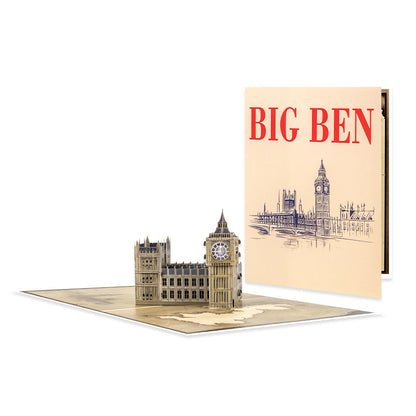 3D Pop-Up Landmark Greeting Card