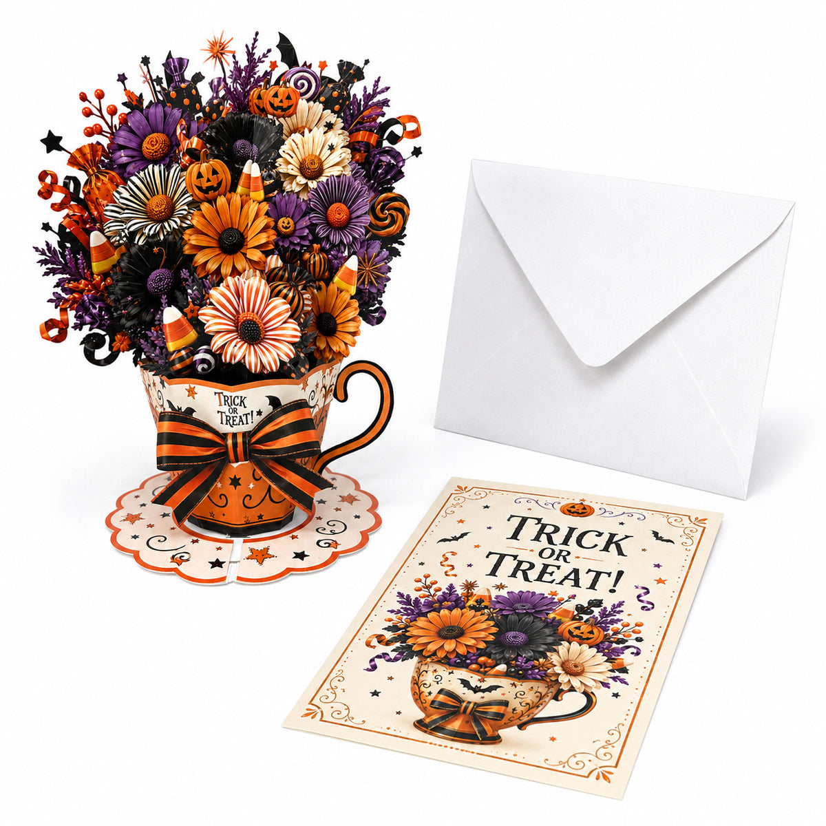 3D Pop-Up Flower Greeting Card – Holiday Keepsake Gift