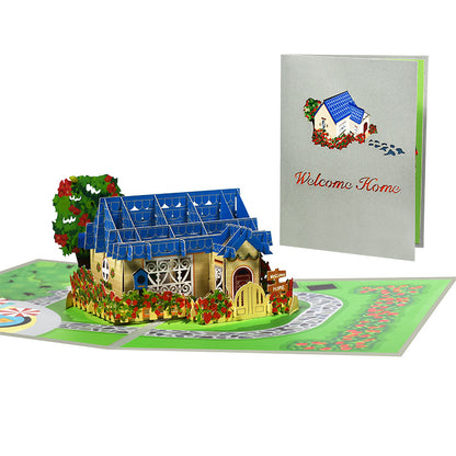 3D Pop-Up Landmark Greeting Card