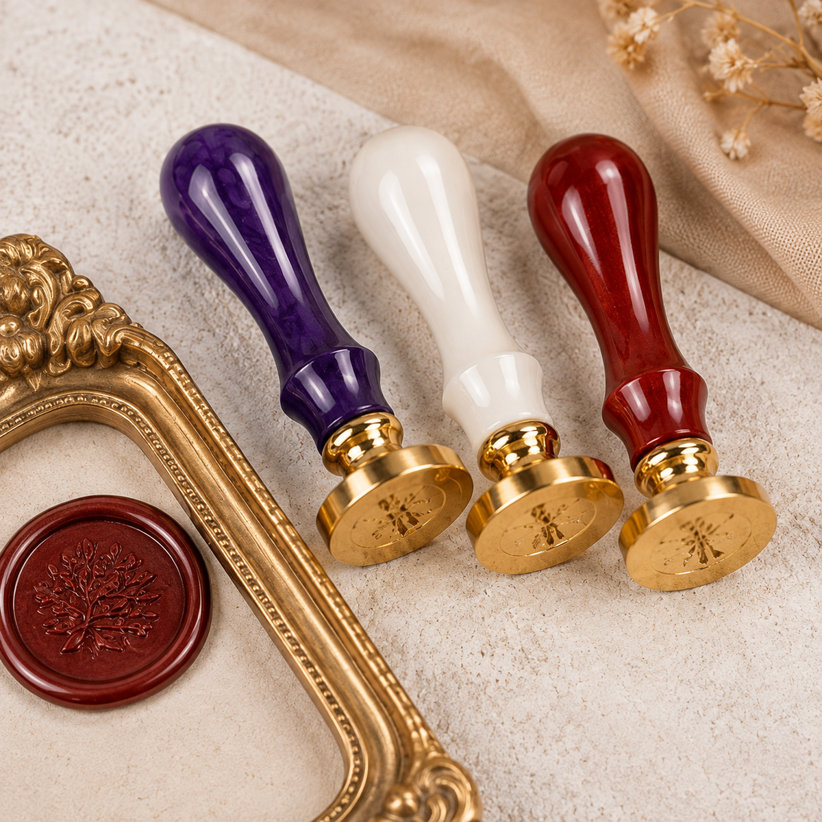 Wax Seal Stamp Handle – Elegant DIY Letter & Gift Wrapping Accessory