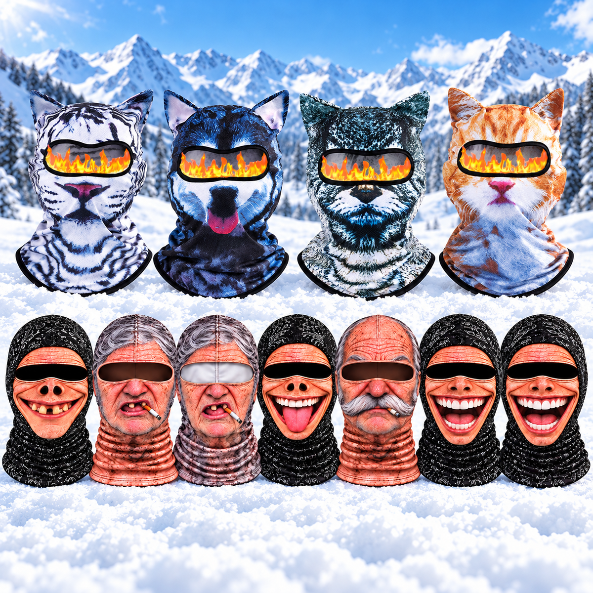 The Funniest Winter Mask You’ll Ever Wear 😂