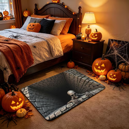 3D Horror Illusion Rug - Turn Any Floor Into a Nightmare.