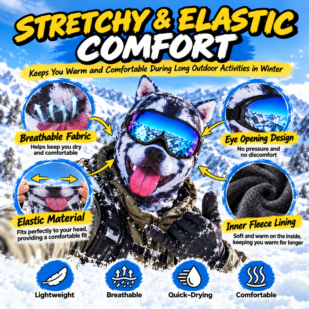The Funniest Winter Mask You’ll Ever Wear 😂