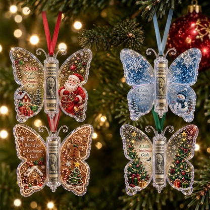 Christmas Cash Butterfly Ornament – A Fun Way to Give Cash