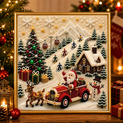 3D Christmas Pearl Art Kit – Create Your Own Holiday Decor