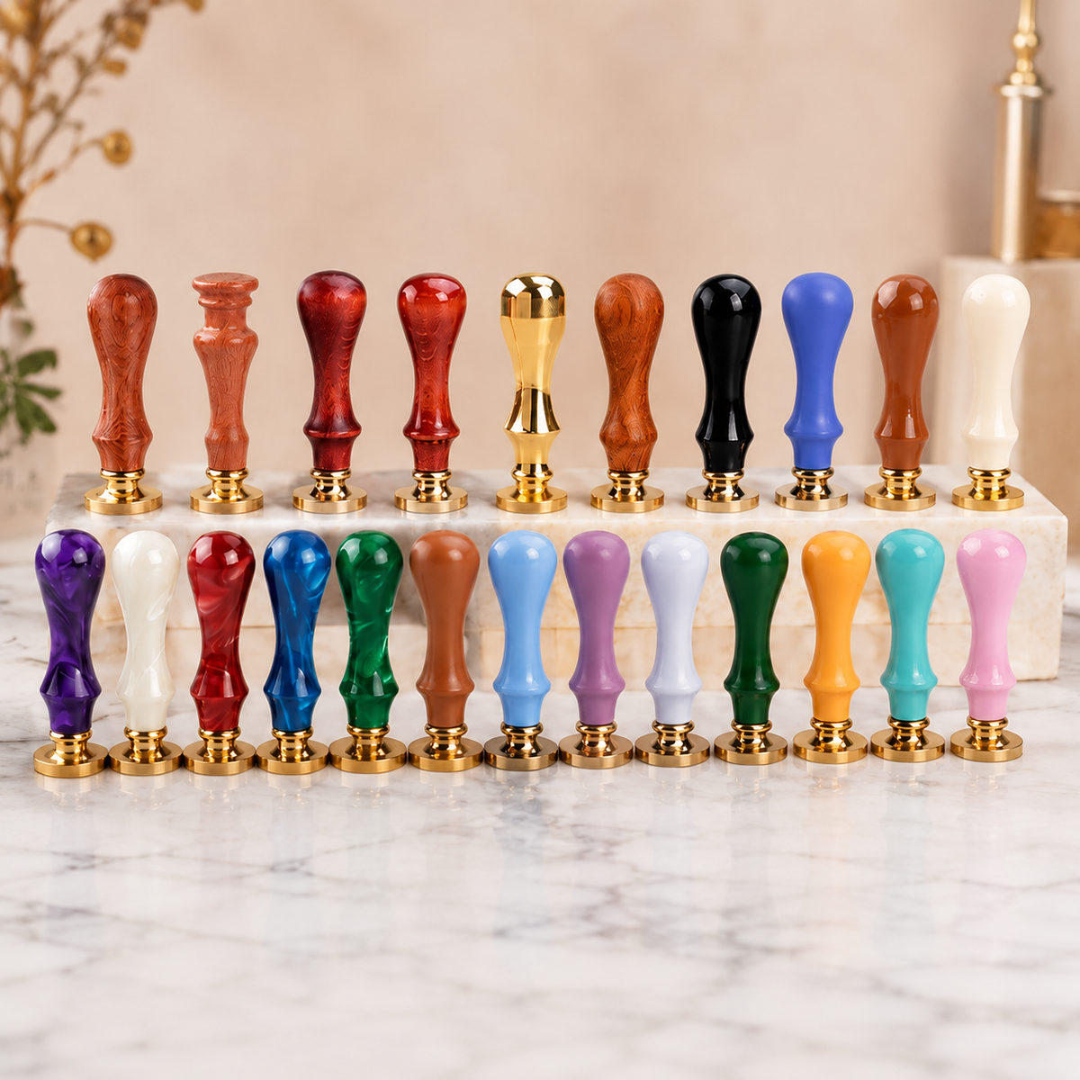 Wax Seal Stamp Handle – Elegant DIY Letter & Gift Wrapping Accessory