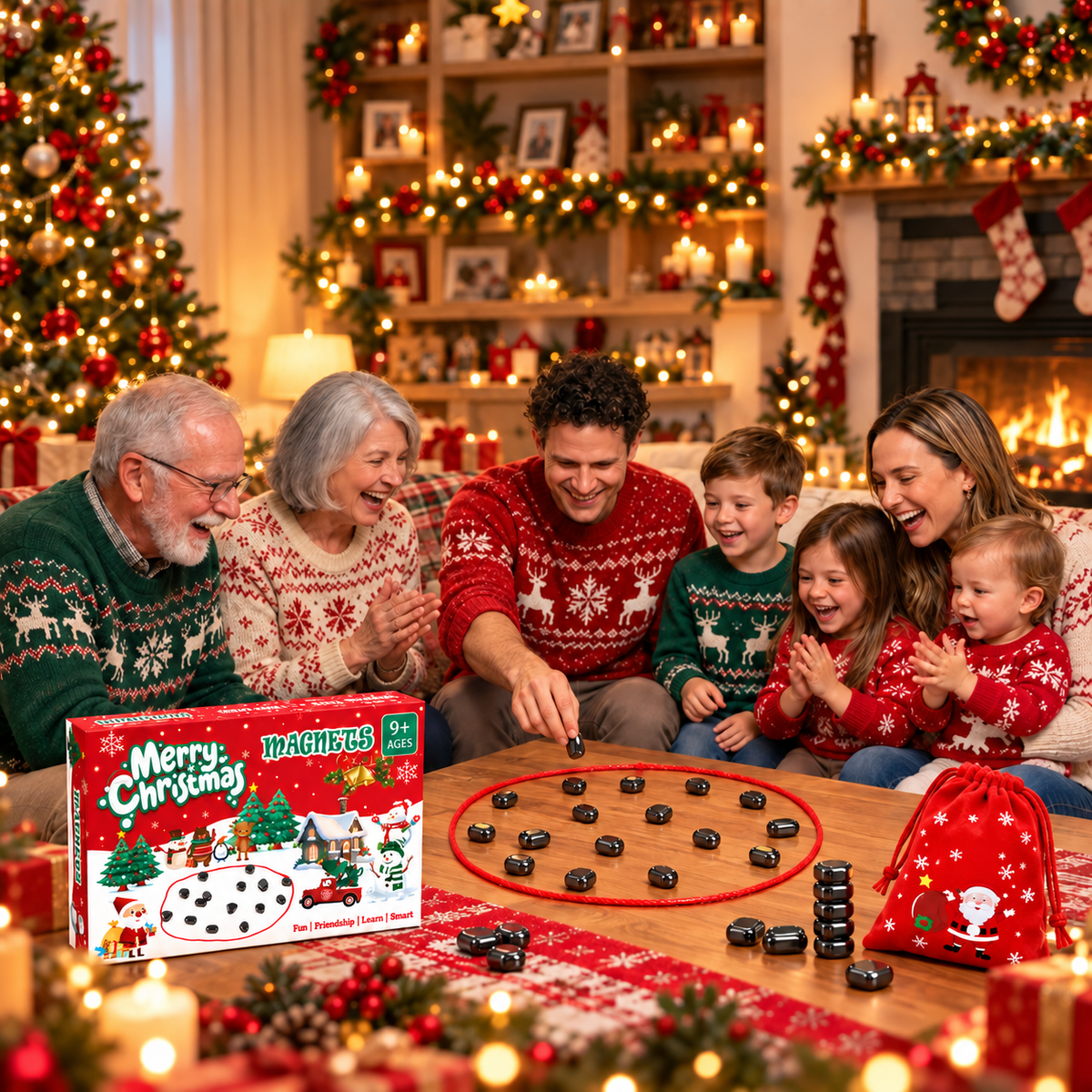 Magnetic Family Game For Screen-Free Fun