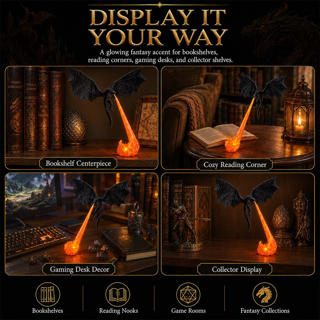Turn Your Bookshelf Into A Fantasy Scene