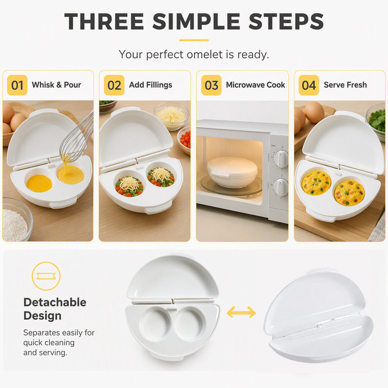 🍳 A Hot Egg Breakfast. No Frying Pan Needed
