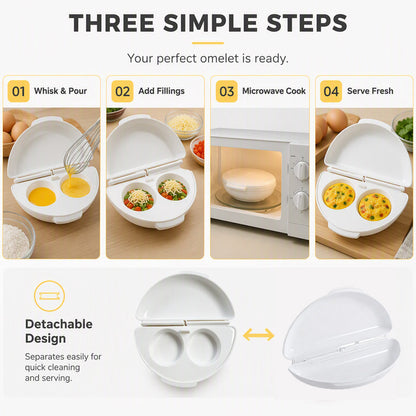🍳 A Hot Egg Breakfast. No Frying Pan Needed